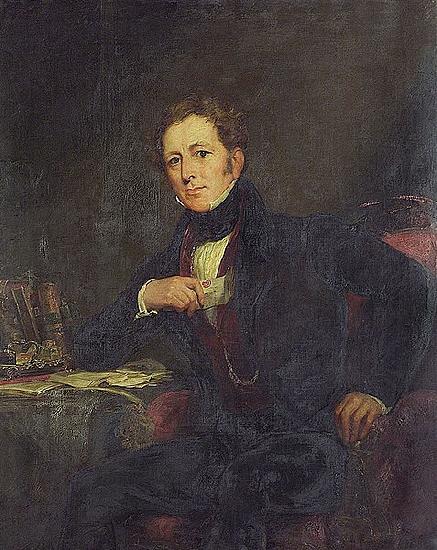 George Hayter Thomas Brunton oil painting image